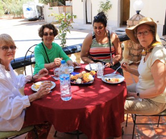 Lunch on the road